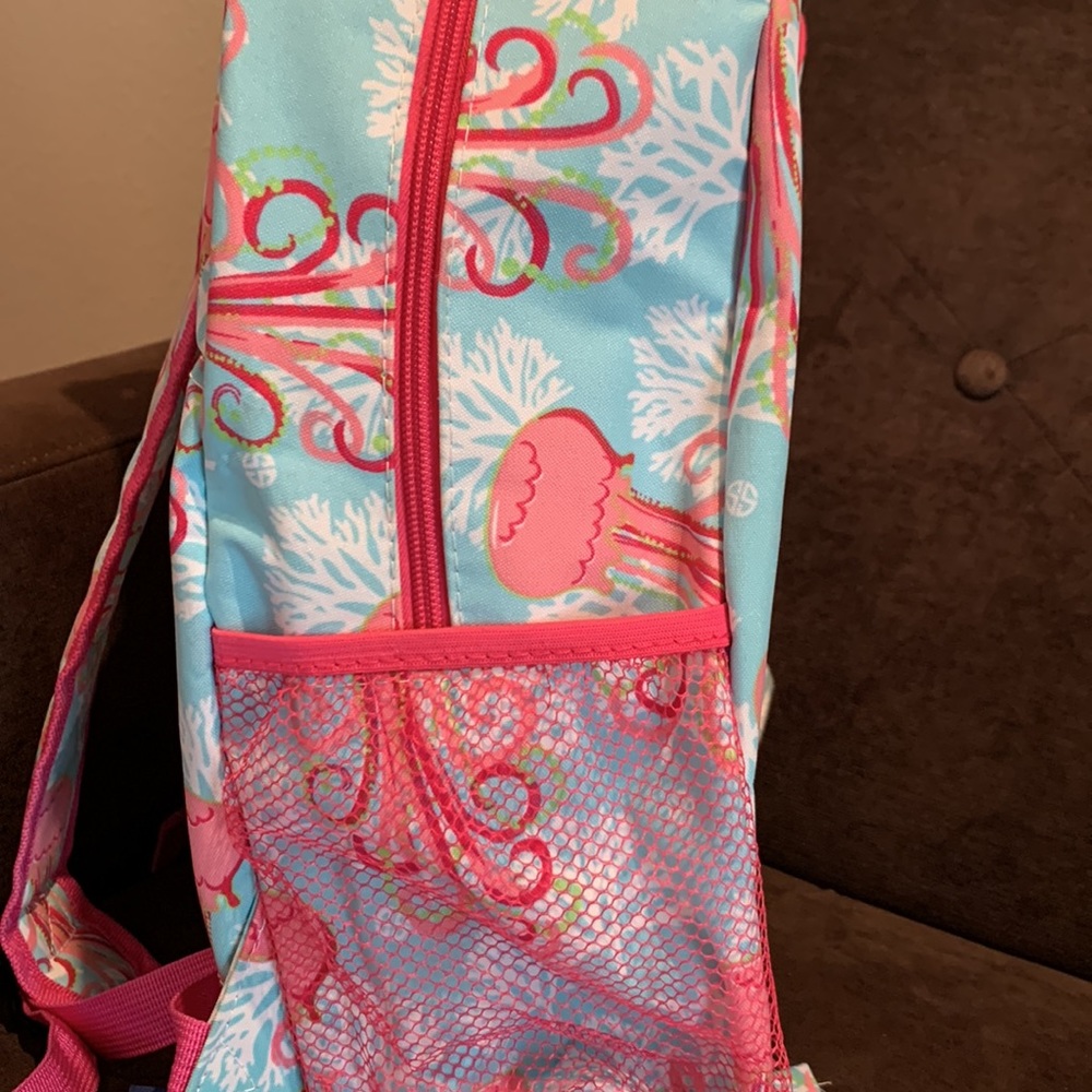 Simply southern backpack and infinity scarf nwt jellyfish print super cute - Picture 7 of 9